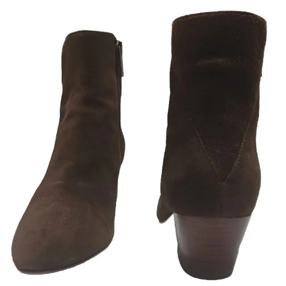 Aquatalia Women's Ankle Suede Booties Size 8.5 - Picture 4 of 16